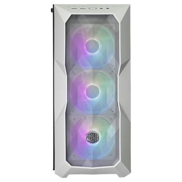 Корпус Cooler Master MasterBox TD500 MESH White, USB3.0x2, 3x120 ARGB Fan, White, ATX, w/o PSU