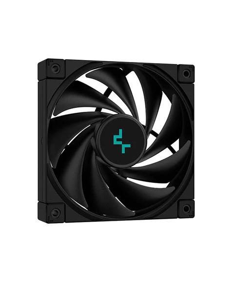 Кулер для процессора DEEPCOOL AK500 LGA20XX/1700/1200/115X/AM5/AM4 (9шт/кор, TDP 240W, PWM, Fan 120mm, 5 тепл. Трубок, Copper Base, черный) RET