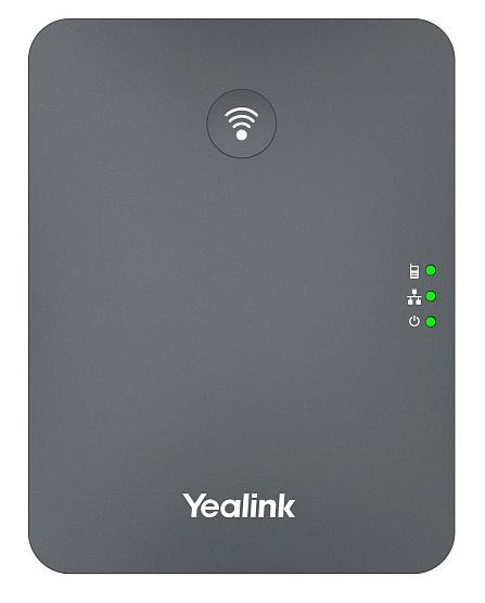  YEALINK W70B, базовая станция, до 10 SIP-аккаунтов, до 10 трубок на базу, до 20 одновременных вызовов, шт