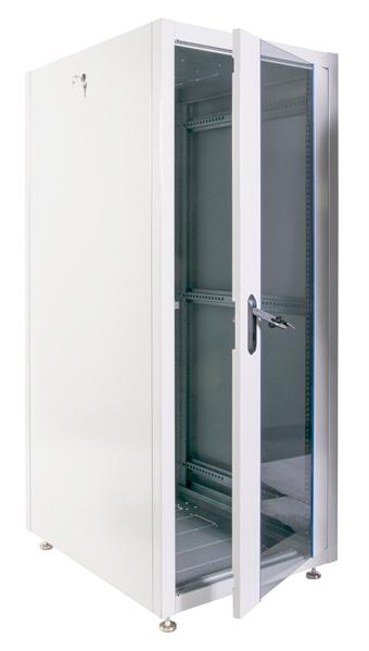  Шкаф телекоммуникационный напольный ЭКОНОМ 30U (600  800) дверь стекло, дверь металл