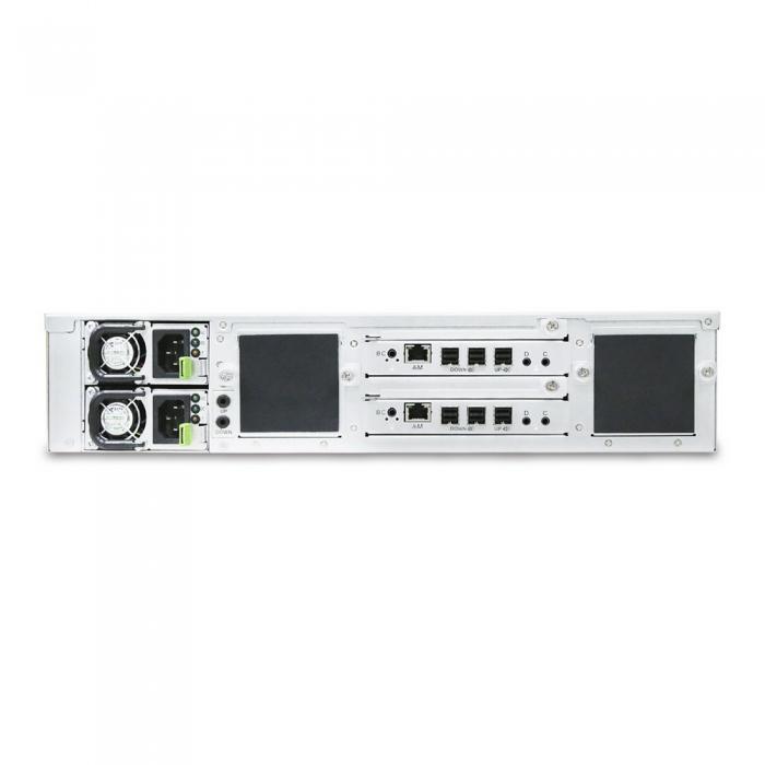 Дисковое хранилище AIC JBOD 2U 24x2.5" single SAS 12G expander controller, 2x549W, 2x8643 cable, single BMC