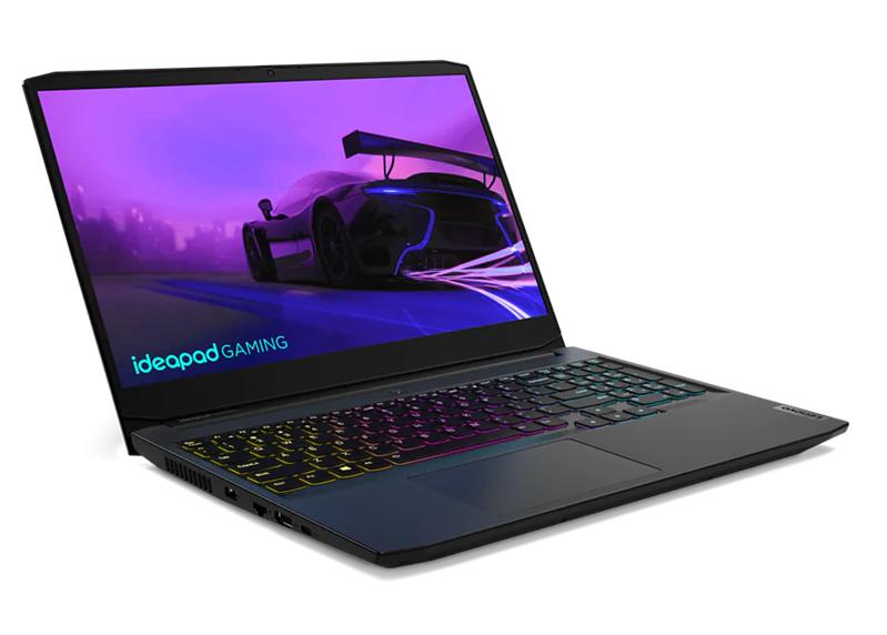 Ноутбук Lenovo IdeaPad Gaming 3 15IHU6 15.6 FHD (1920x1080)IPS 250N 120Hz, i5-11300H, 8GB DDR4 3200, 512GB SSD M.2, RTX3050 4GB, WiFi,BT,TPM2, HD Cam, 45Wh, 170W Slim Tip, NoOS, 1Y, 2.25kg