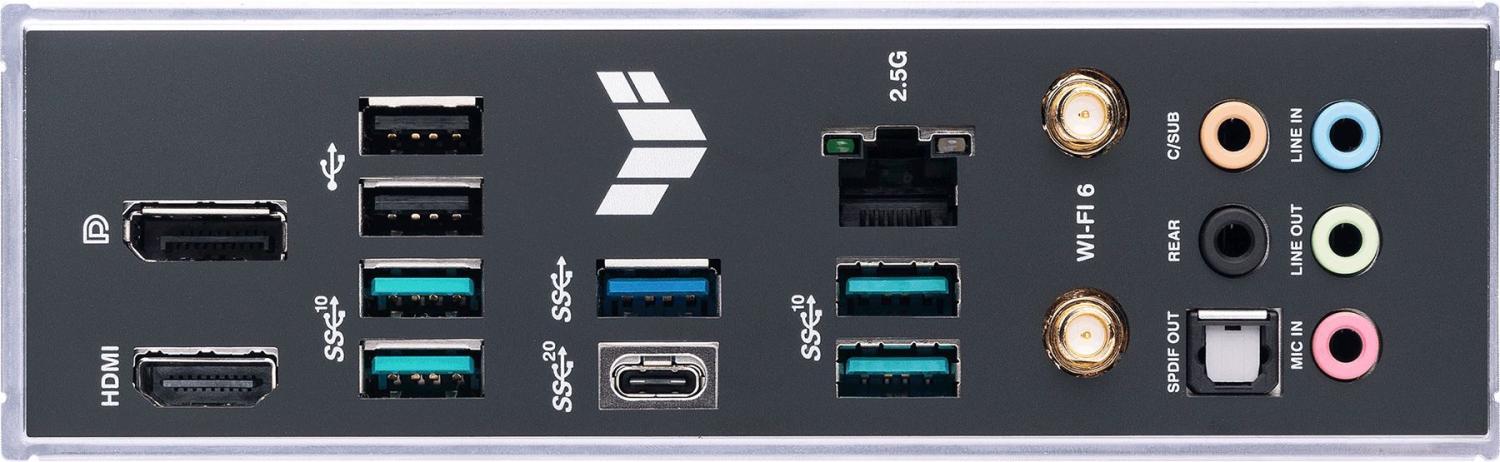 Материнская плата ASUS TUF GAMING B760M-PLUS WIFI D4, LGA1700, B760, 4*DDR4, HDMI+DP, 4xSATA3 + RAID, M2, Audio, Gb LAN, USB 3.2, USB 2.0, mATX; 90MB1DG0-M0EAY0