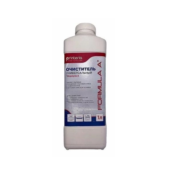 Смазка/Клей/Вспомогательные материалы Очиститель универсальный Formula A (Printeria), 1л, DGP54432 Смазка/Клей/Вспомогательные материалы Очиститель универсальный Formula A (Printeria), 1л, DGP54432