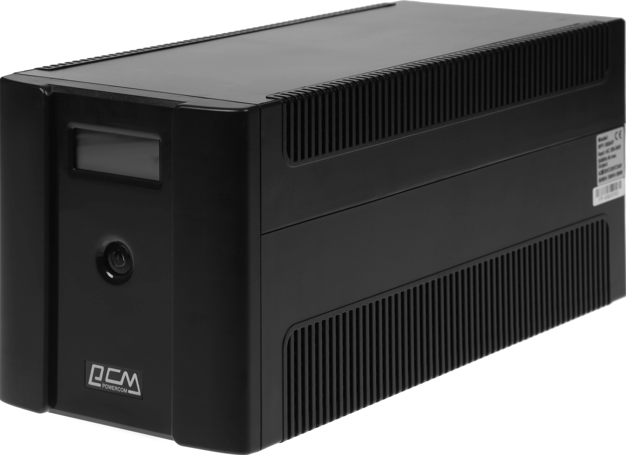 Источник бесперебойного питания Powercom Raptor RPT-1500AP LCD 900Вт 1500ВА черный Источник бесперебойного питания Powercom Raptor RPT-1500AP LCD 900Вт 1500ВА черный