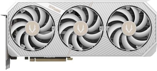Видеокарта Zotac RTX5080 SOLID OC WHITE ED 16GB GDDR7 256bit 3xDP HDMI 3FAN PREMIUM PACK