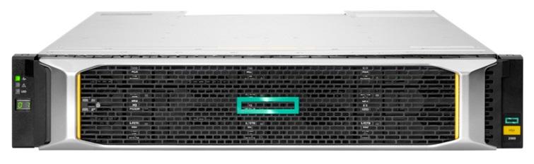 Система хранения данных HPE MSA 2060 16Gb FC LFF Storage (2U, up to 12LFF, 2xFC Controller (4 host ports per controller), 2xRPS, w/o disk, w/o SFP, req. C8R24B)