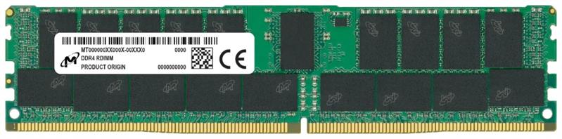 Оперативная память Micron DDR4 RDIMM 64GB 2Rx4 2933 MHz ECC Registered MTA36ASF8G72PZ-2G9, 1 year, OEM