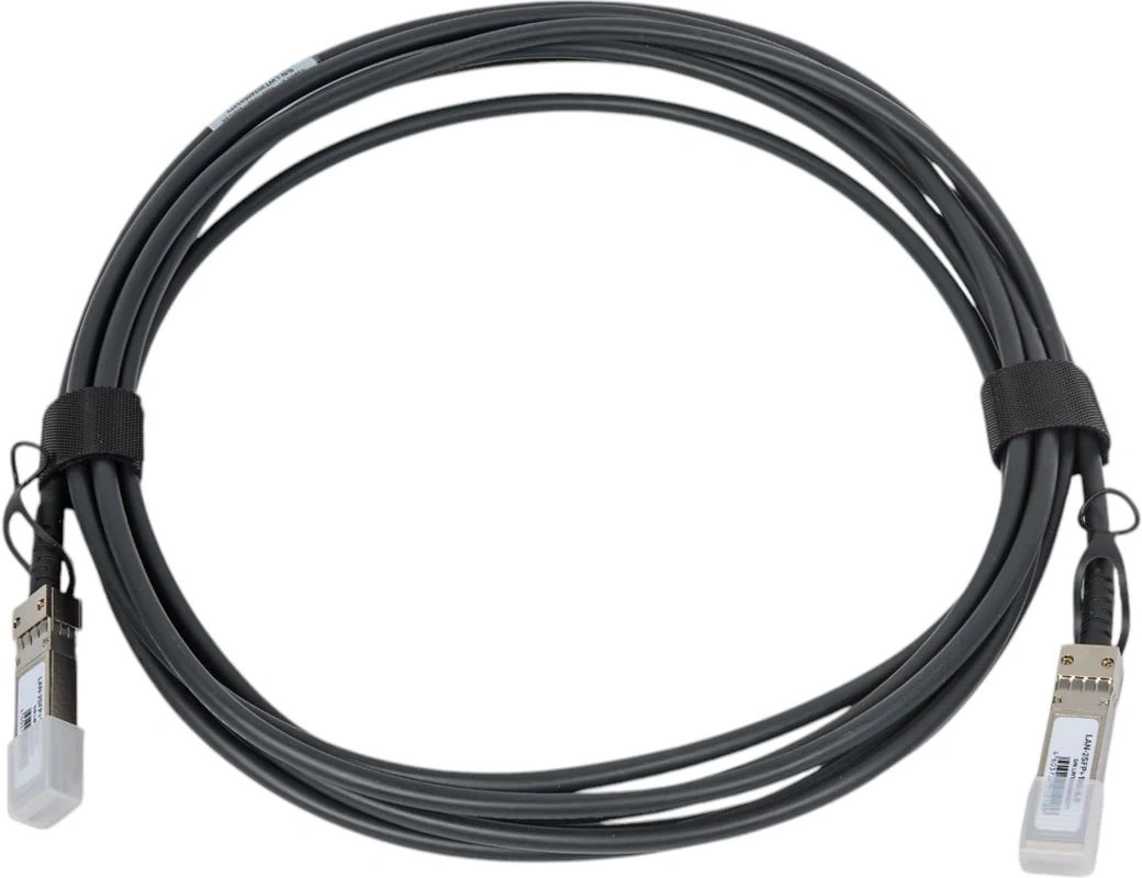 Сборка кабельная Lanmaster LAN-2SFP+10G-5.0 SFP+-SFP+ 5м черный