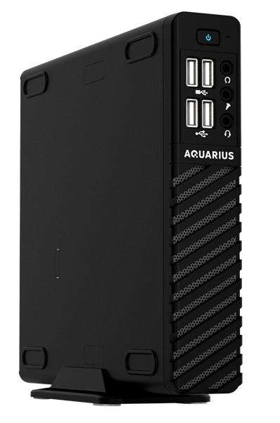 Пк Aquarius Pro USFF P30 K43 R53 Core i5-10500/8Gb DDR4 2666MHz/SSD 256 Gb/No OS/Kb+Mouse/Комплект крепления VESA 100 х 100/1,4Кг/МПТ