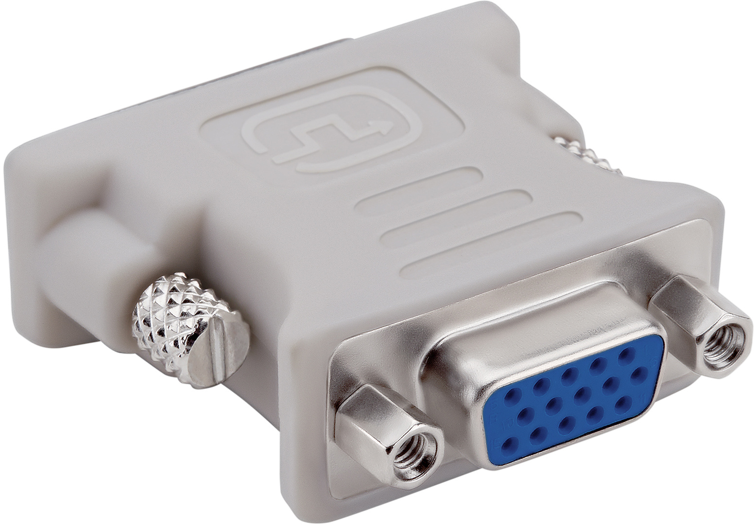Адаптер Buro DVI-I(m) VGA (f)