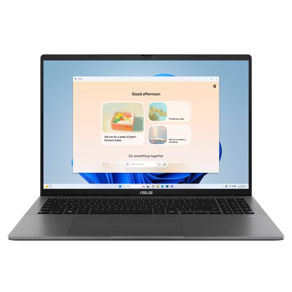 Ноутбук ASUS Vivobook S16 S3607CA-SH136 Intel Core Ultra 7 255H/DDR5 32GB/1TB SSD/Intel Arc Graphics/16" FHD (1920 x 1200) OLED 16:10/Wi-Fi 6+ BT 5.3/No OS/Matte Gray/1.70 kg