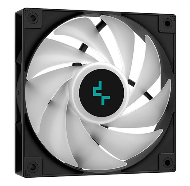 Кулер для процессора DEEPCOOL AG500 LGA1700/1200/115X/AM5/AM4 (12шт/кор, TDP 240W, PWM, Fan 120mm, 5 тепл. Трубок, черный) RET