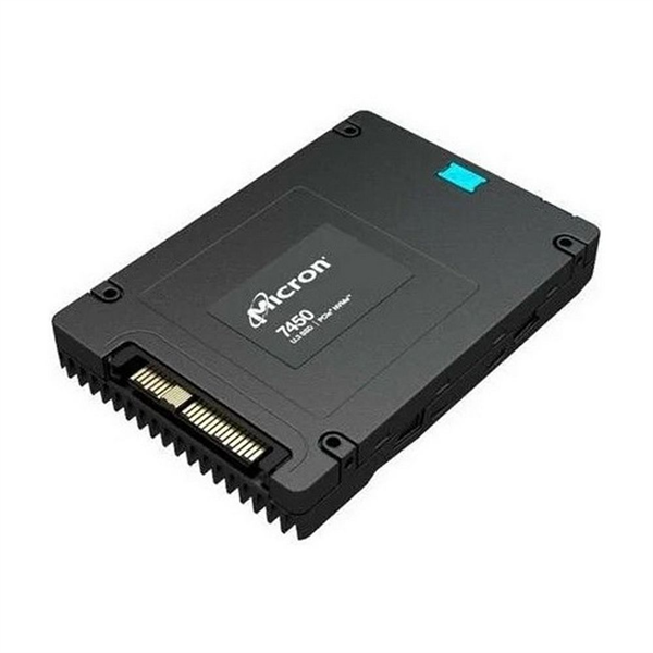 Твердотельный накопитель Micron 7450 MAX 1.6TB NVMe U.3 (15mm) PCIe NVMe Gen4 1x4 (v1.4) R6800/W2700MB/s 3D TLC MTTF 2М 800K/250K IOPS 8700TBW SSD Enterprise Solid State Drive, 1 year, OEM