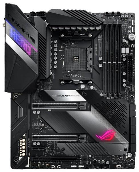 Материнская плата ASUS ROG CROSSHAIR VIII HERO(WI-FI), Socket AM4, X570, 4*DDR4, SLI+CrossFireX, SATA3 + RAID, Audio, Gb LAN, USB 3.2*19, USB 2.0*4, ATX ; 90MB10T0-M0EAY0, 3 year