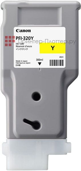 Картридж Canon PFI-320 Yellow (300 ml for ТМ-series)