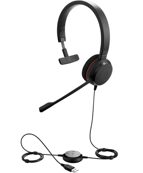 компьютерная гарнитура Jabra Evolve 20 MS Mono USB компьютерная гарнитура Jabra Evolve 20 MS Mono USB