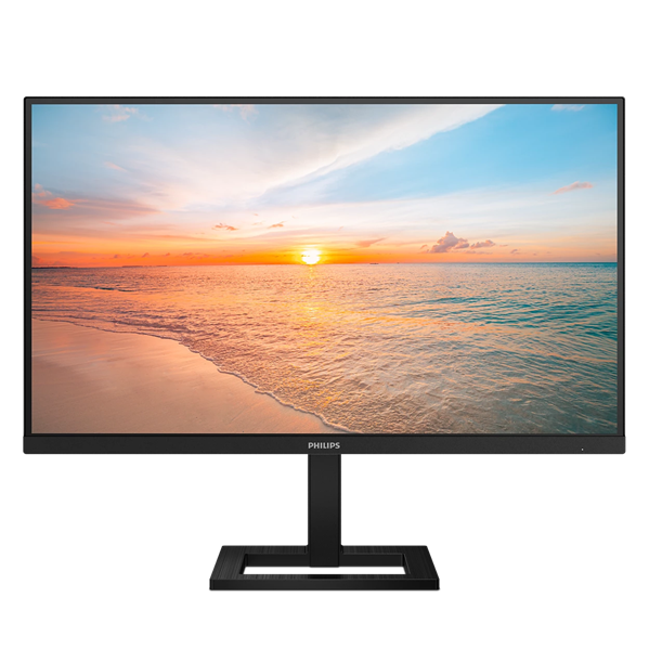 Мониор 27" Philips 27E1N1900AE 3840x2160, WLED, 16:9, IPS, 350cd,1000:1, MID, 4ms, 178/178, 2xHDMI 2.0, DP, 2xUSB 3.3, USB- C (65W), 60 Hz, Speak, Tilt, HAS, Внутр, VESA, Black, 3y