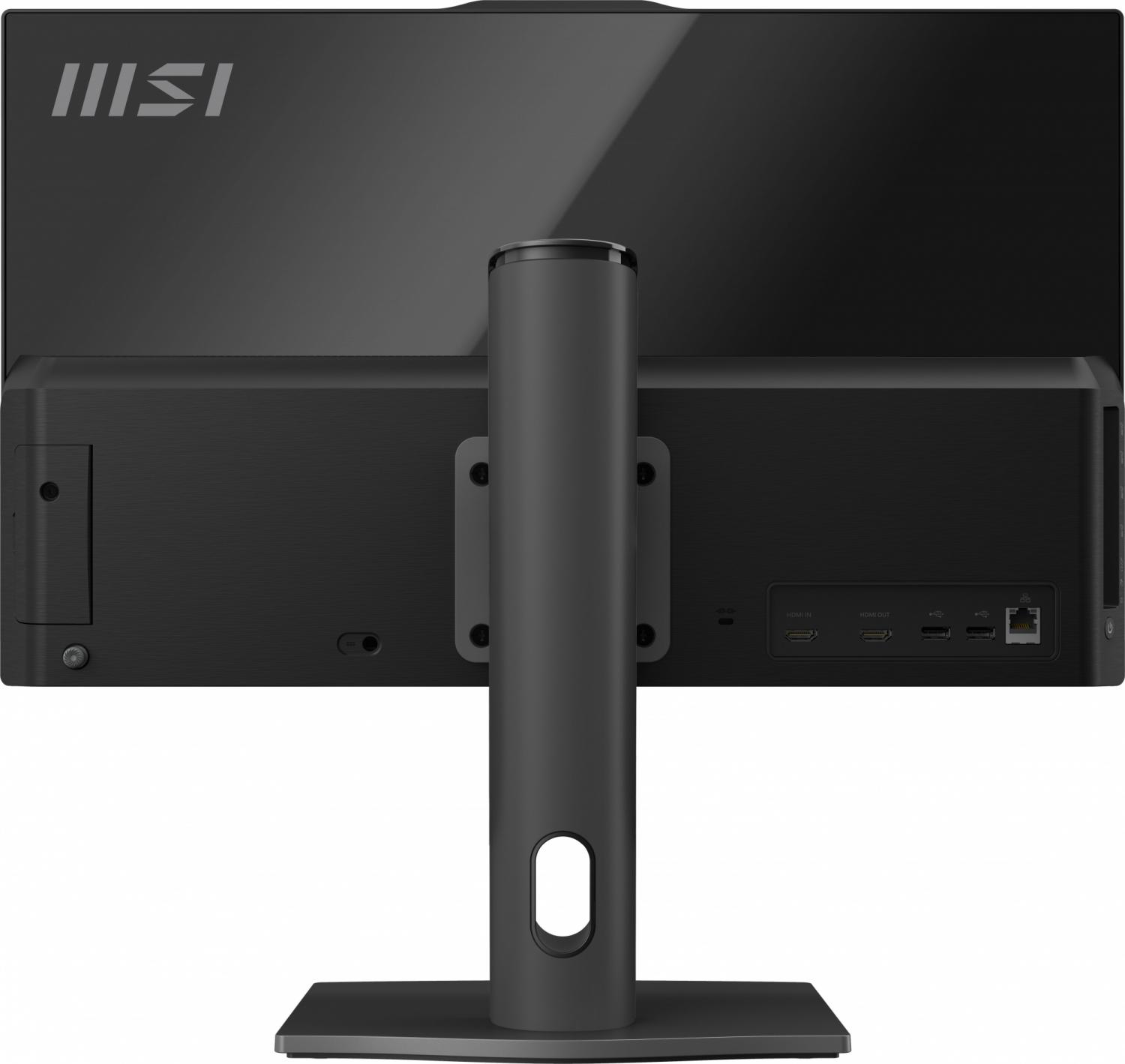 Моноблок MSI Pro Modern AM242P 12M AiO 23,8" FHD (1920x1080)IPS AG Non-touch, Core i5-1240P (1.7GHz), 16Gb DDR4(2x8Gb), 512GB SSD M.2, Intel UHD, WiFi, BT, camera, WirelessKB&mouse Eng/Rus, Win11Pro Rus,1y