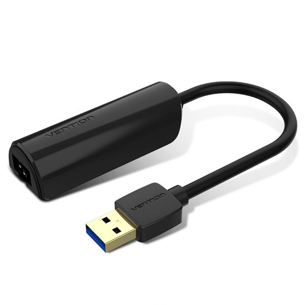 Переходник Vention USB 3.0 to Gigabit Ethernet Adapter ABS Type Black 0.15m