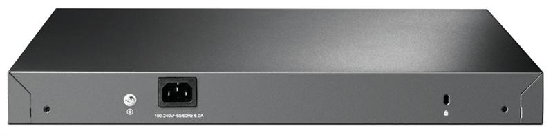  TP-Link 24-портовый гигабитный управляемый PoE-коммутатор с 4 SFP+ портами 10 Гбит/с, 19", бюджет PoE - 384 Вт