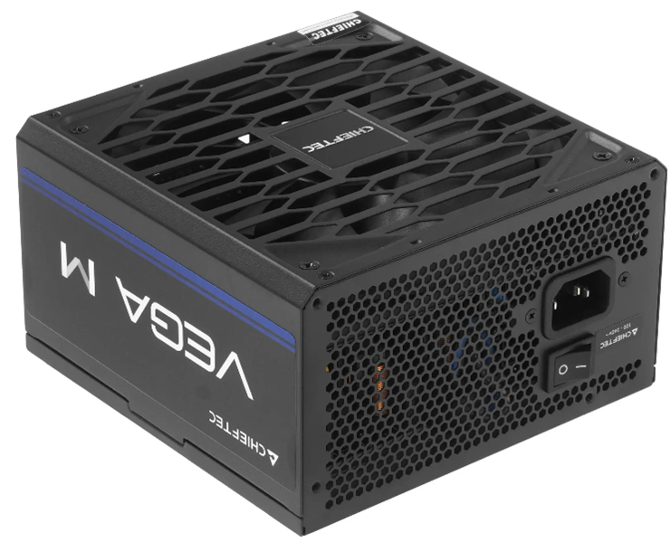 Блок питания Chieftec Vega M PPG-850-C (ATX 3.1, 850W, 80 PLUS GOLD, Active PFC, 135mm fan, Gen5 PCIe, Full Cable Management) Retail