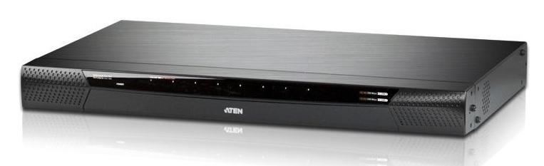 Квм переключатель ATEN 8 Port KVM over IP switch: 1 Local / 1 Remote, VGA, USB, PS/2 (1920 x 1200)