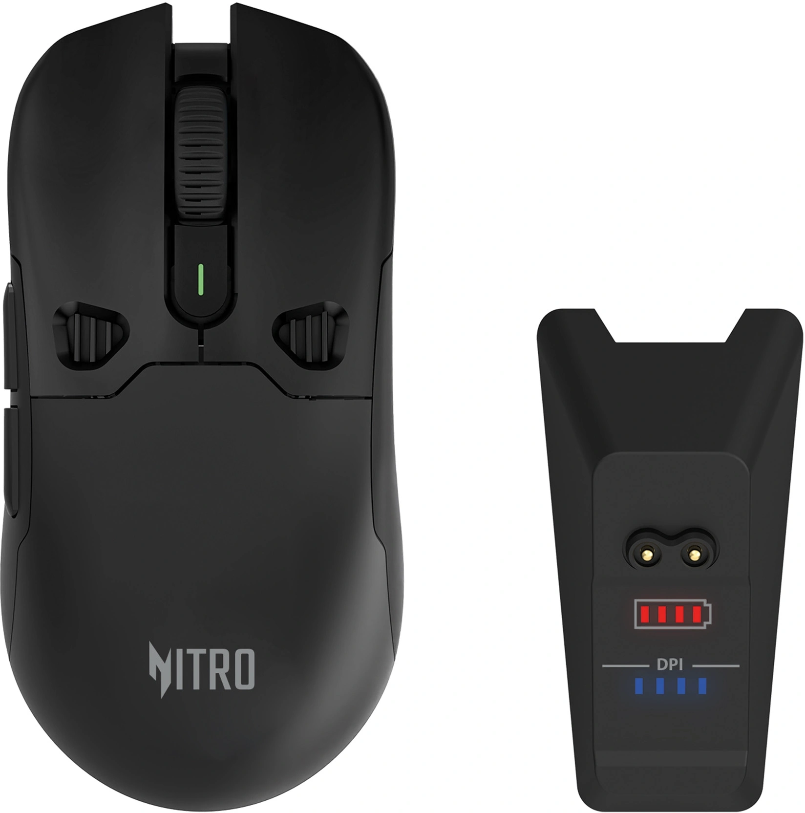 Мышь Acer Nitro OMR404 черный оптическая 6400dpi беспров. BT/Radio USB 6but (ZL.MCEEE.02T) Мышь Acer Nitro OMR404 черный оптическая 6400dpi беспров. BT/Radio USB 6but (ZL.MCEEE.02T)