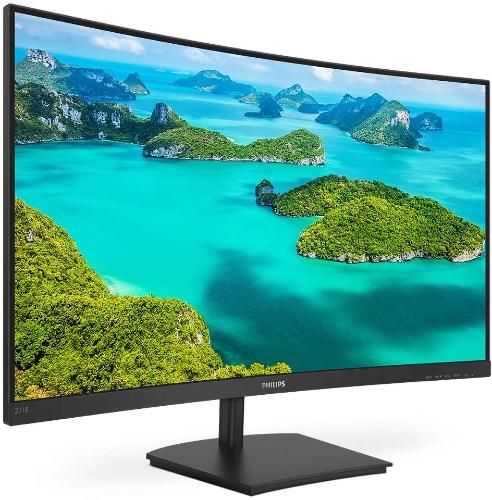 Монитор 23,8'' Philips 245E1S 2560x1440 75Гц  IPS W-LED 16:9 4ms(GtG) VGA HDMI DP 50M:1 1000:1 178/178 250cd Tilt AMD Adaptive-Sync Black