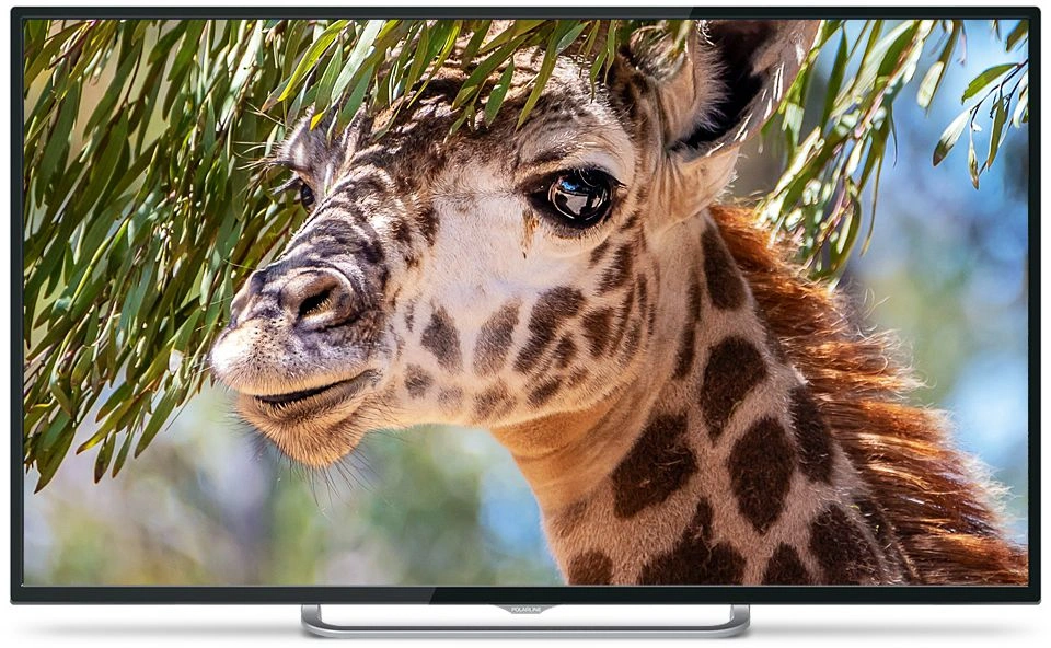Телевизор LED/ Телевизор LED PolarLine 50" 50PU11TC-SM черный 4K Ultra HD 50Hz DVB-T DVB-T2 DVB-C WiFi Smart TV (RUS)