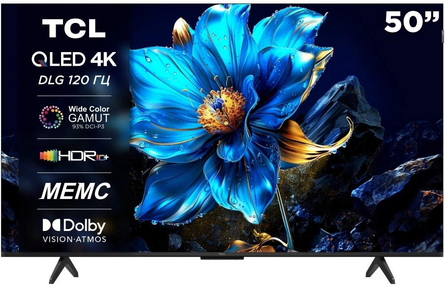 50" Телевизор Q-LED TCL 50P7K