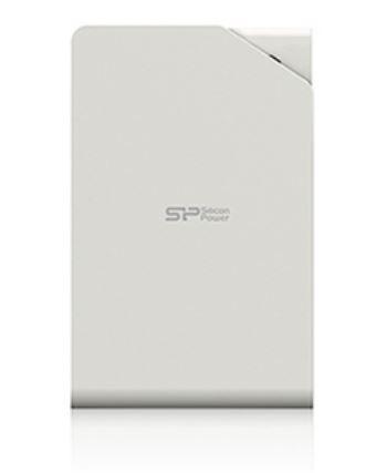 Внешний жесткий диск Portable Hard Disk Silicon Power Stream S03 2Tb, USB 3.2, White