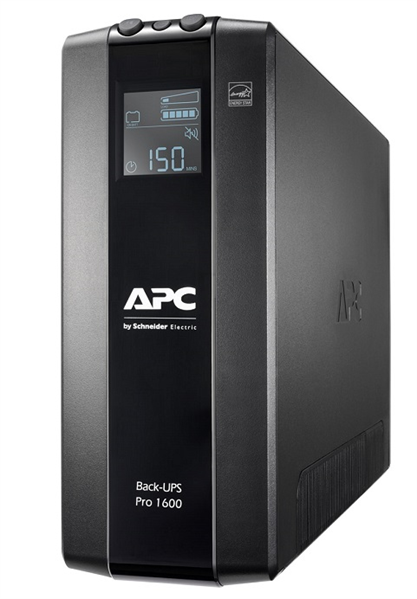 Источник бесперебойного питания APC Back-UPS Pro BR 1600VA/960W, 8xC13 Outlets(2 Surge & 6 batt.), AVR, LCD, Data/DSL protect, 10/100 Base-T, USB, PCh, user repl. batt., 1 year warranty Источник бесперебойного питания APC Back-UPS Pro BR 1600VA/960W, 8xC13 Outlets(2 Surge & 6 batt.), AVR, LCD, Data/DSL protect, 10/100 Base-T, USB, PCh, user repl. batt., 1 year warranty