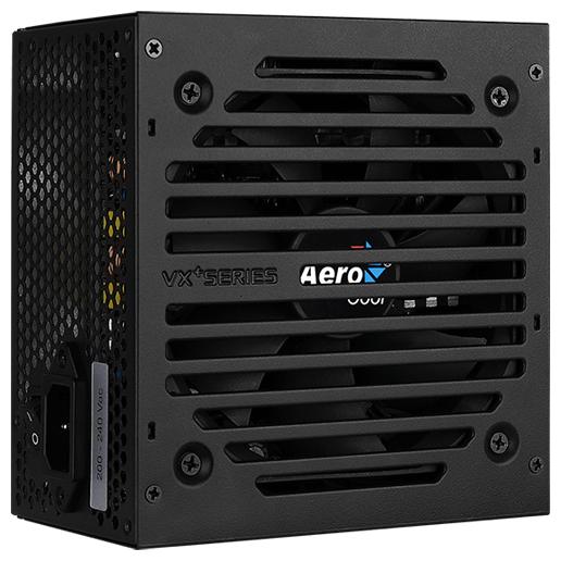 Блок питания Aerocool VX Plus 800 RGB 800W, ATX v2.3, RGB Fan 12cm, 500mm cable, Retail