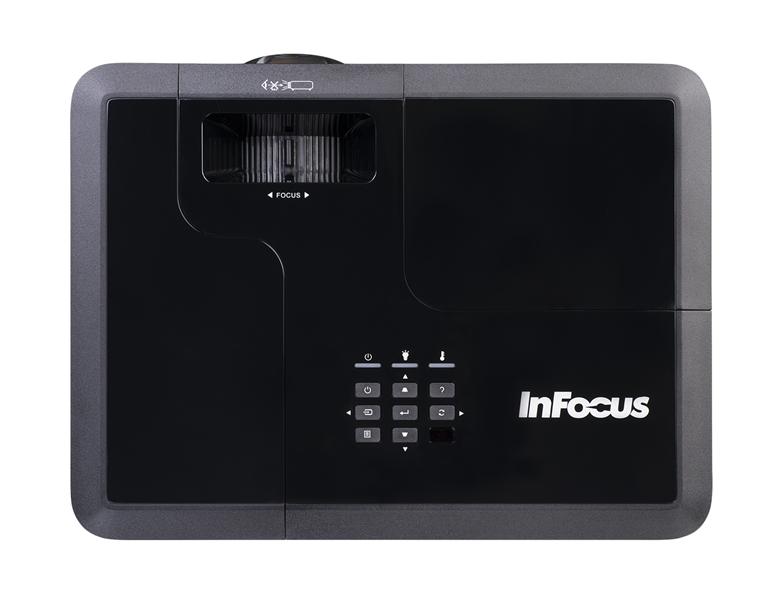  Проектор INFOCUS IN134ST DLP;4000ANSI Lm;XGA(1024x768);28500:1;(0.626:1);HDMI 1.4a x3;Composite video;VGA in;audio3.5mm in;USB-A;3.5mm out;Monitor outVGA;лампа 15000ч.(ECO mode);RS232;RJ45;21дБ;3,2кг