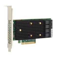 Контроллер Broadcom/LSI 9400-16i (05-50008-00) (PCI-E 3.1 x8, LP, Internal) Tri-Mode SAS/SATA/PCIe(NVMe) 12G, 16port (4*int SFF8643), 1 year