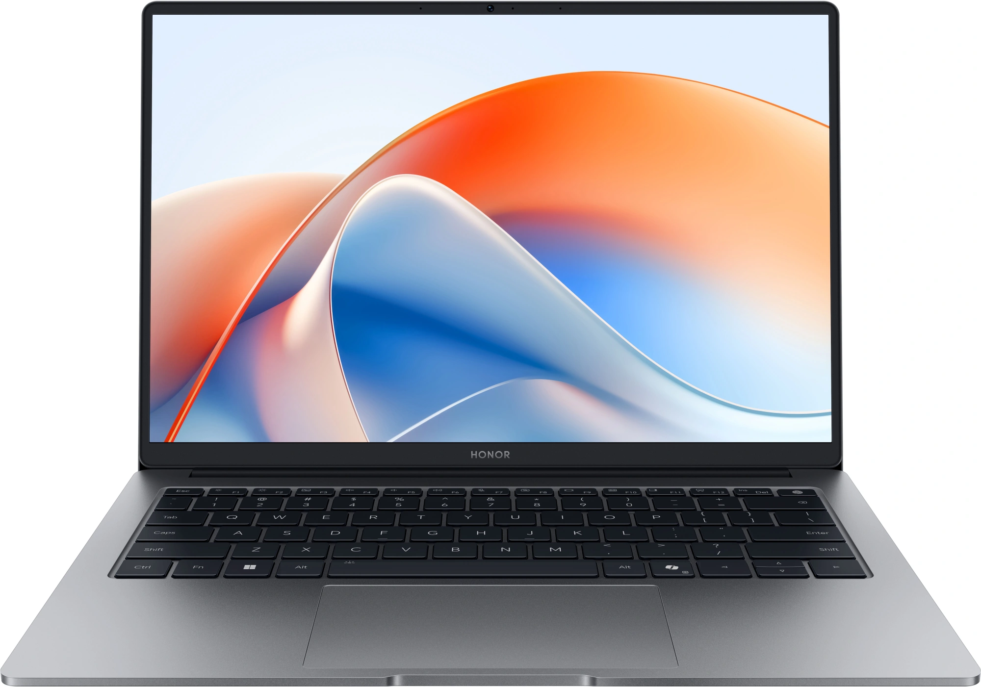 Ноутбук HONOR MagicBook X14 Plus Intel Core 5 220H/16Gb (soldered D4)/SSD1Tb/UMA/14"/IPS/2.8K/2880x1800/120Hz/Win11/Grey/1.34kg