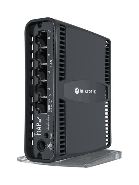 Беспроводной маршрутизатор MikroTik RouterBOARD C52iG-5HaxD2HaxD-TC, hAP ax2