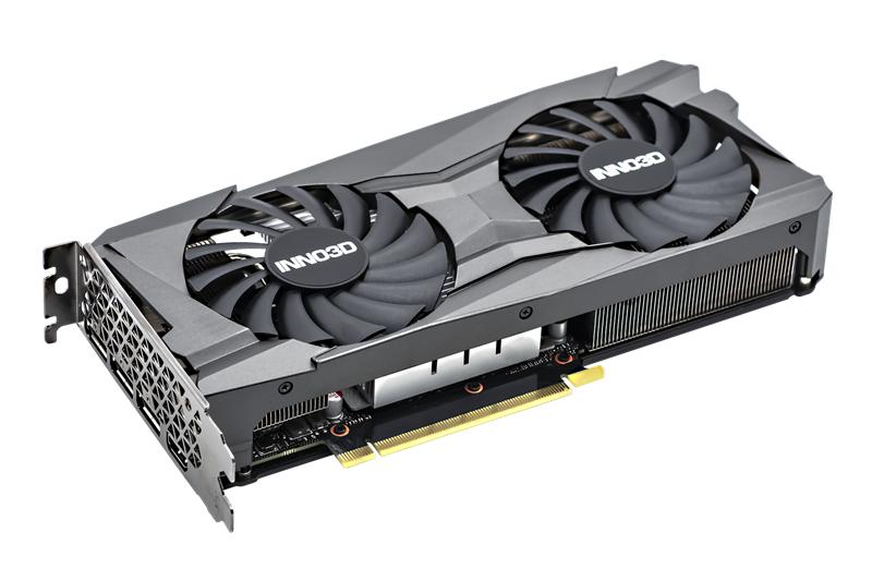 Видеокарта INNO3D RTX 3060 Ti Twin X2//RTX3060Ti, HDMI, DP*3, 8G,D6