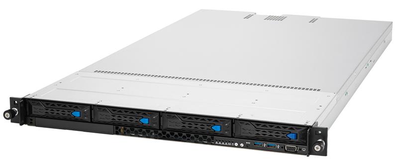 Серверная платформа ASUS RS500A-E11-RS4U Rack 1U,LGA 4094(max/225W TDP),supp 7002/7003 EPYC,RDIMM/LR-DIMM/3DS(16/3200MHz/2TB),4xSFF/LFF HDD SAS/SATA/NVMe,2xM.2 SSD,2xGbE,3xPCi+1xOCP3.0,2x800W,ASMB10-IKVM