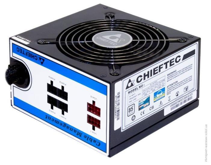 Блок питания Chieftec PSU CTG-750C 750W EPS12 Cab Manag 85+ 230V Retail 12cm Fan APFC (20+4),4+8p, Mod 2(3xSATA), 2(2xMolex+Floppy),2(6+2), 230V Only