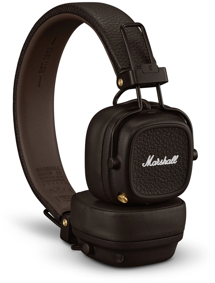 Гарнитура накладные Marshall Major V коричневый беспроводные bluetooth оголовье (MAJOR V BROWN) Гарнитура накладные Marshall Major V коричневый беспроводные bluetooth оголовье (MAJOR V BROWN)
