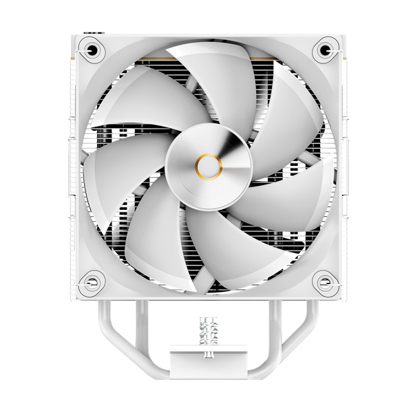 Кулер для процессора Ocypus Iota A40 WH Dual Fan, 2x120mm FAN, Display Panel, 4 HEAT PIPES, 4-PIN PWM, 500-2000 RPM, 29DBA, FDB, LGA115X/1200/1700/18XX, AM4/AM5