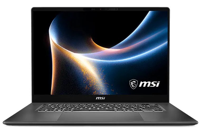ноутбук MSI Prestige 16 AI+ C3MG Core Ultra X9 388H 16" 16:10 2.8K (2880 x 1800) OLED, 120Hz, LPDDR5X 32GB,2TB SSD,Intel Arc Graphics,backlight,99Whr,1.5kg,1y,Win11Pro,Platinum Gray