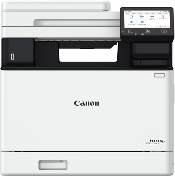 Цветное лазерное МФУ Canon i-SENSYS MF752Cdw II (MFP, A4, Color, 33ppm, 1200 dpi, Duplex, DADF, 1200MHz, 1GB, USB, RJ-45, Wi-Fi) (Cart 069/069H)