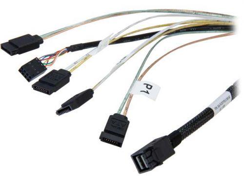Кабель Cable 8643-SATA 0.5m (analog LSI00410, LSI00409, 2279800-R), 1 year