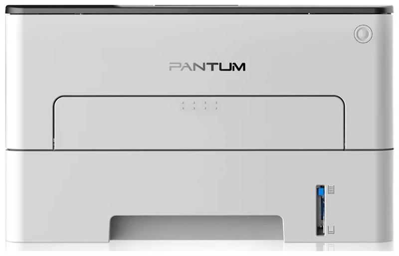 Принтер - лазерный Pantum P3020D, Printer, Mono laser, А4, 30 ppm (max 60000 p/mon), 500 MHz, 1200x1200 dpi, 32 MB RAM, Duplex, paper tray 250 pages, USB, start. cartridge 1000 pages (black)