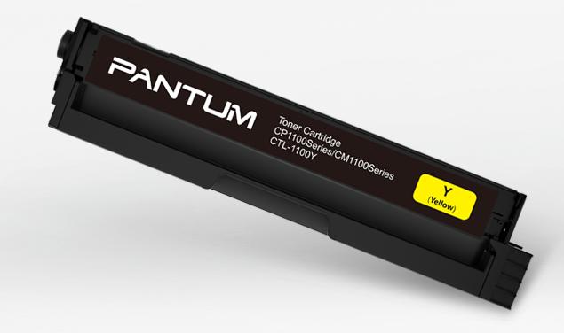 Тонер Pantum Toner cartridge CTL-1100Y for CP1100/CP1100DW/CM1100DN/CM1100DW/CM1100ADN/CM1100ADW/CM1100FDW Yellow (700 pages)