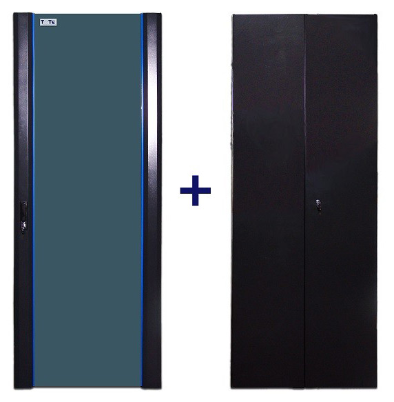 Комплект дверей Lanmaster Business TWT-CBB-DR47-8X-S-G1 черный (упак.:2шт) Комплект дверей Lanmaster Business TWT-CBB-DR47-8X-S-G1 черный (упак.:2шт)