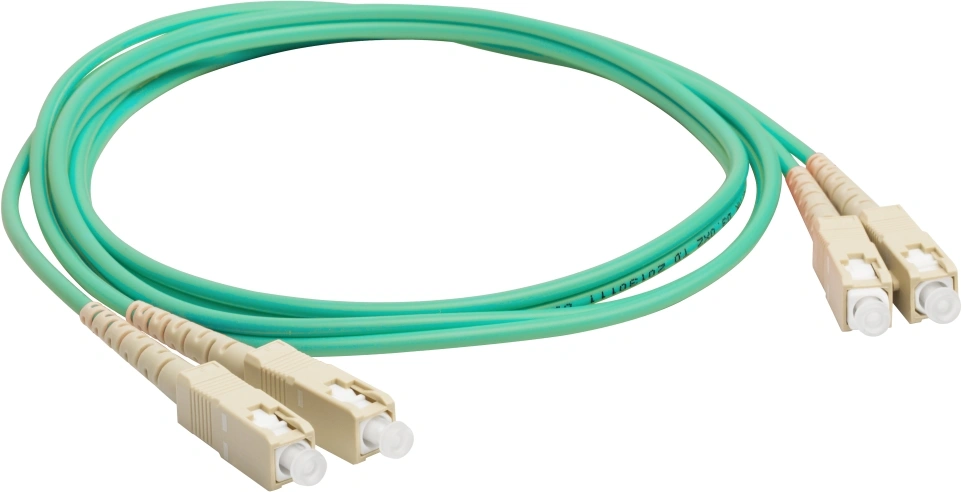 Патч-корд Lanmaster LAN-2SC-2SC/OM3-3.0 2x50/125 OM3 SC дуплекс-SC дуплекс 3м LSZH Патч-корд Lanmaster LAN-2SC-2SC/OM3-3.0 2x50/125 OM3 SC дуплекс-SC дуплекс 3м LSZH